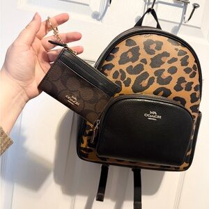 I’m selling both the backpack and the wallet together for the listed price.